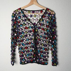 Crocheted cardigan